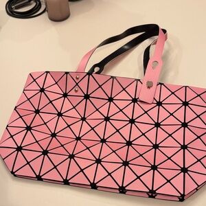 Geometric Pink Tote Bag